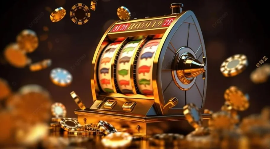 Layar slot mobile dengan reel dan simbol permainan
